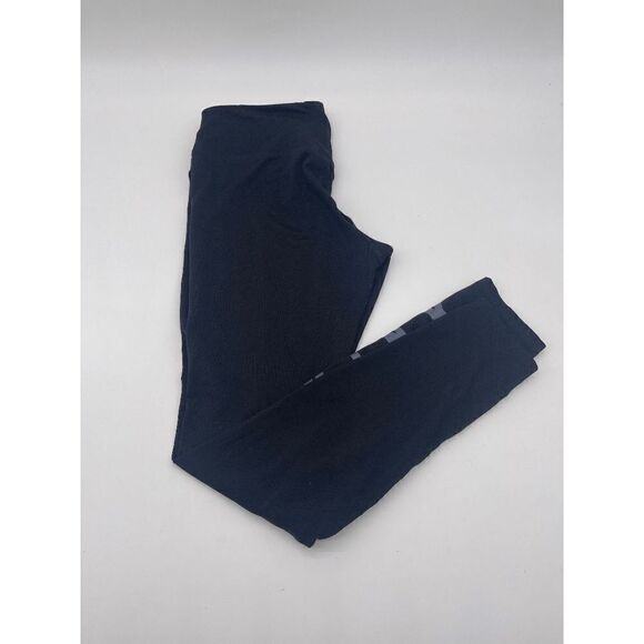 Fabletics Leggings Front Zipper Inside Key Pocket Sz M Black - Picture 4 of 7